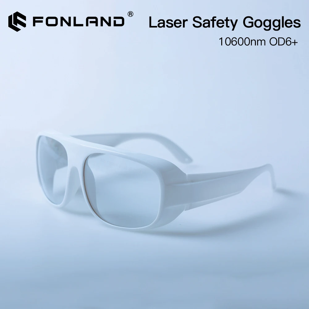 

Fonland 10600nm Laser Safety Goggles Large Size LP-CHP Protection Eyewear Protective Glasses Shield for Co2 Engraving Machine