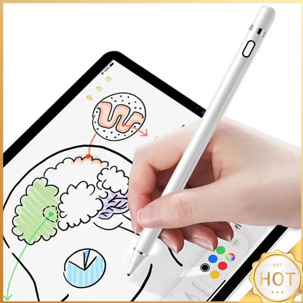 Active Rechargeable Stylus Pen Capacitive Stylus Universal Stylus Pen for Android and iOS Touchscreens/Phones
