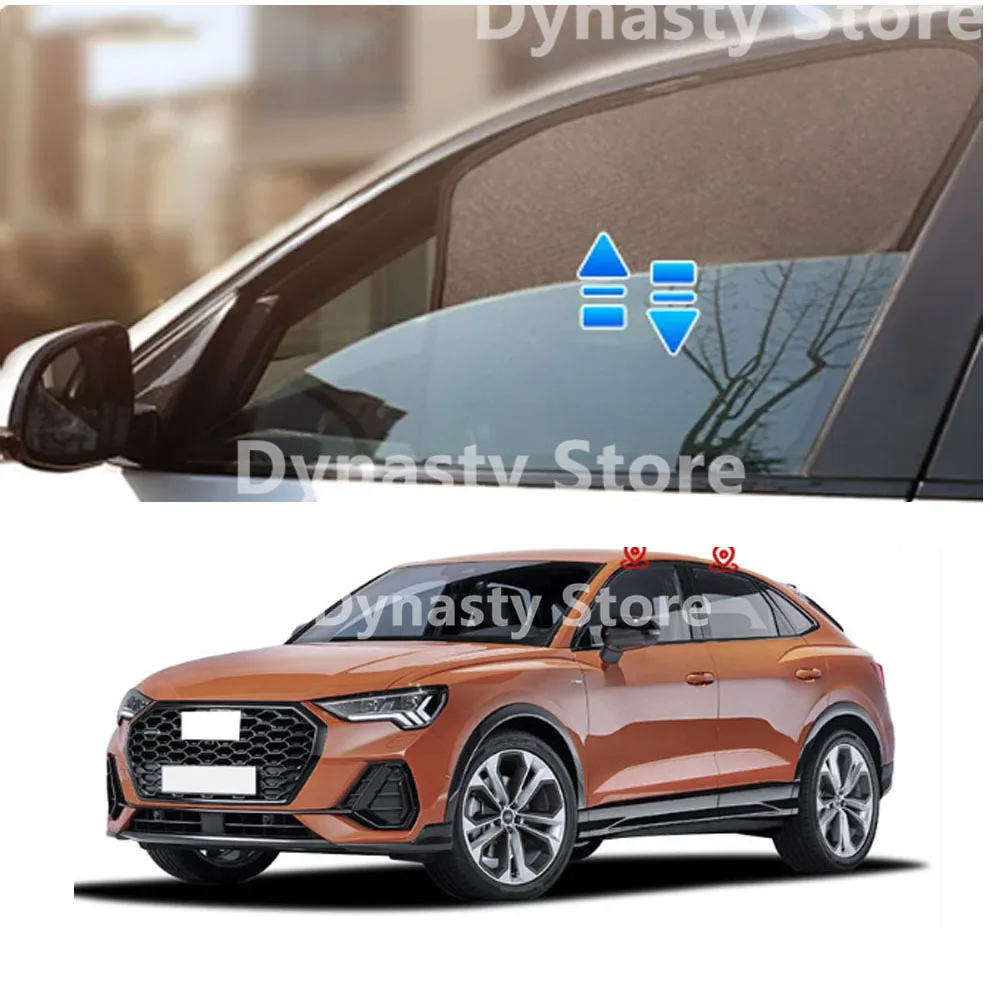 

Suitable for Audi Q3 2020-2024 Magnetic Window Sunshade Front Windscreen Rear Side Curtain Sunshade