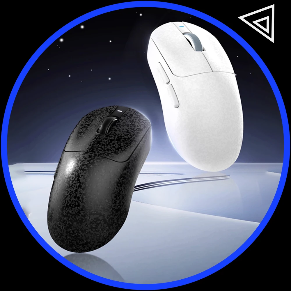 

Ajazz T520 Gaming Mouse Wireless 3mode Paw3395 Carbon Brazing Shell Lightweigh Office E-Sport Mouse Custom Accessory Fps Gamer