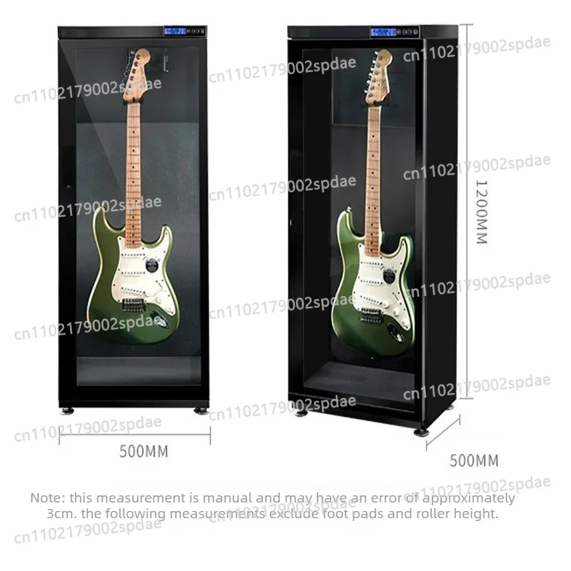 Portable Guitar Humidity Control Storage Box Acoustic Electric Bass Instrument Humidifier Cabinet