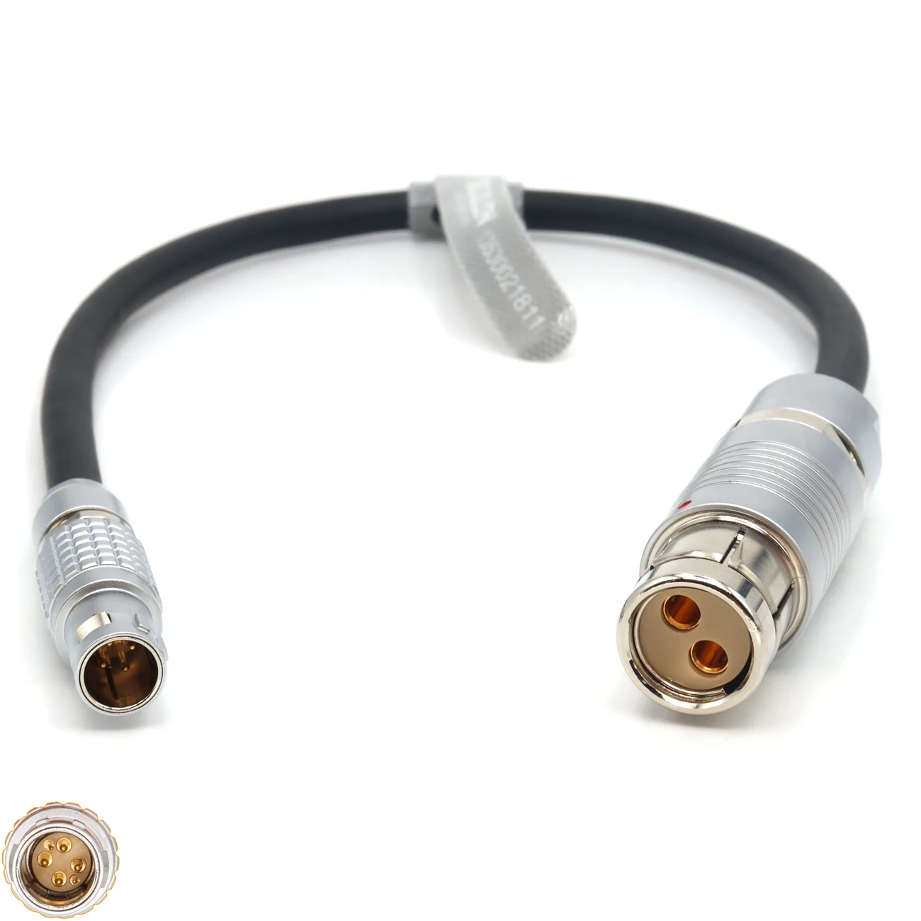 DJI ronin 2 power 6 pin male  to FI 2pin female for ARRI Alexa XT Power Cable