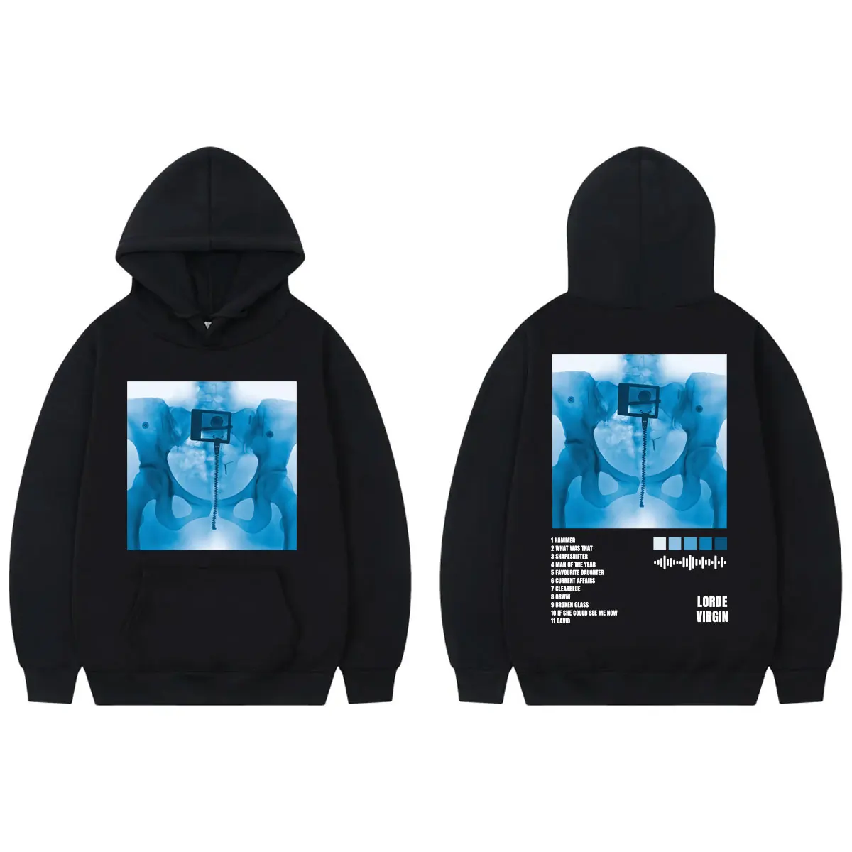 

Singer Lorde Virgin Album Poster Graphic Hoodie Men's Women's Fashion Pop Music Pullovers High Quality Fleece Hooded Sweatshirts