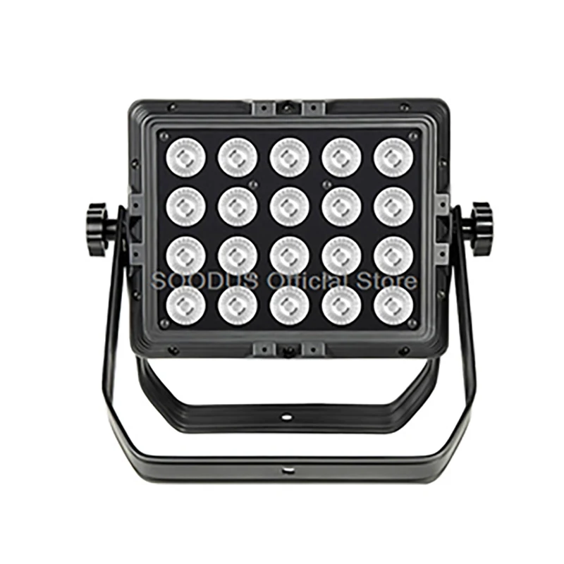 

IP65 Waterproof LED Flood Lights Outdoor Bright Color Spotlights DMX512 Wash Light for Garden Landscape Building Stage Lighting