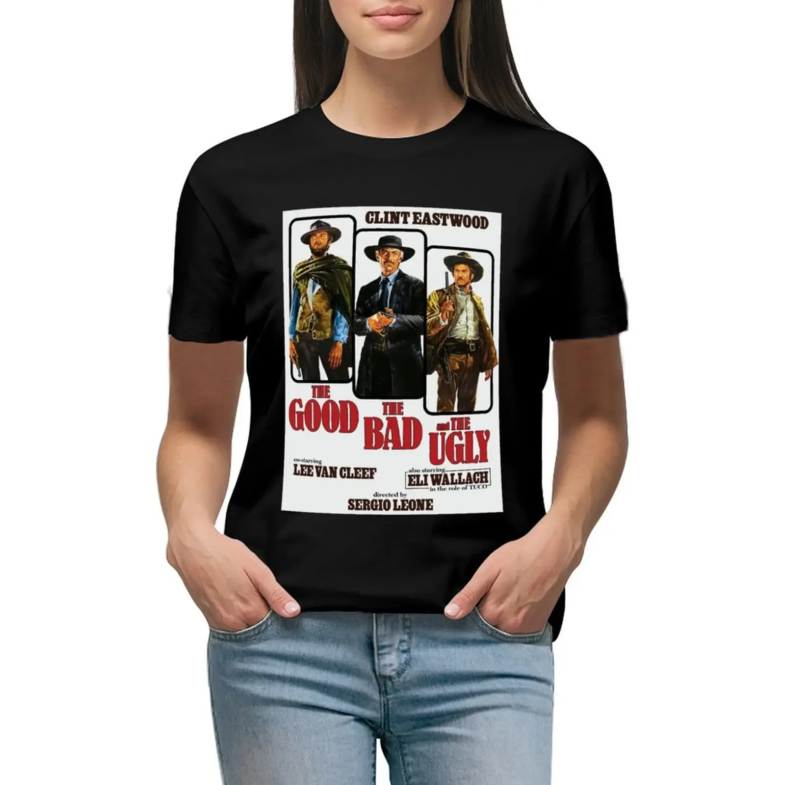 

The Good The Bad and The Ugly 1966 T-Shirt shirts graphic tees aesthetic clothes western t-shirt dress for Women