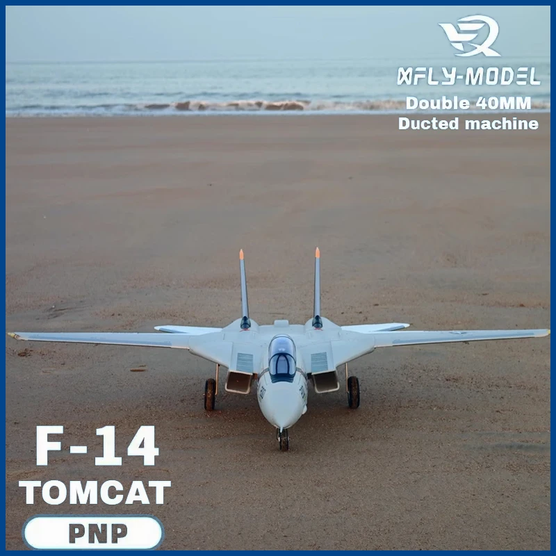 

XFly RC Plane F-14 "Tomcat" Dual 40mm Twin Engine Ducted 970mm Wingspan Electric Fighter Fixed Wing Model Christmas Gift Toy