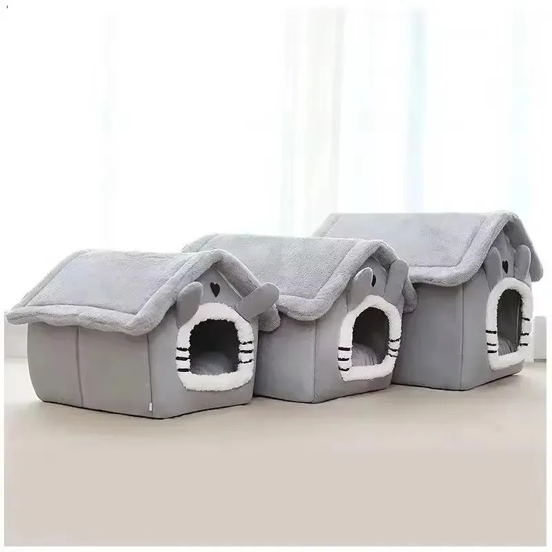 All-Season Soft Cushion Pet Tent for Dogs and Cats, Removable Washable Bed for Indoor Use view 5