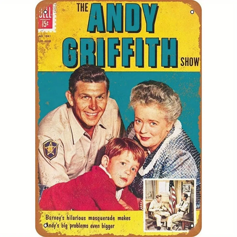 THE ANDY GRIFFITH SHOW Retro Metal Sign For Bar, For Man Cave, Garage Decor - Perfect Gift For Him, 16x12inch 40x30cm