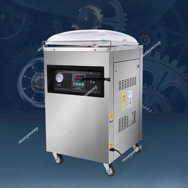 

410 Automatic Food Fruit Storage Retail Business Market Plastic Vacuum Bag Pouch Sealing Packaging Single Chamber Vacuum packer