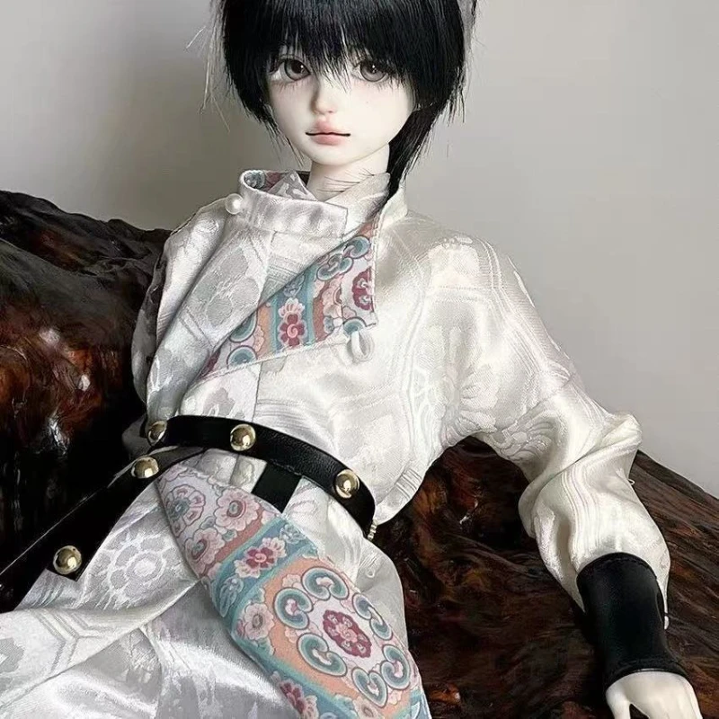 1/4 ملابس الدمية دعوى ل 45 سنتيمتر Bjd دمية فستان فتاة لعبة اللعب منزل النمط القديم ملابس وسيم إكسسوارات دمي ، لا دمية