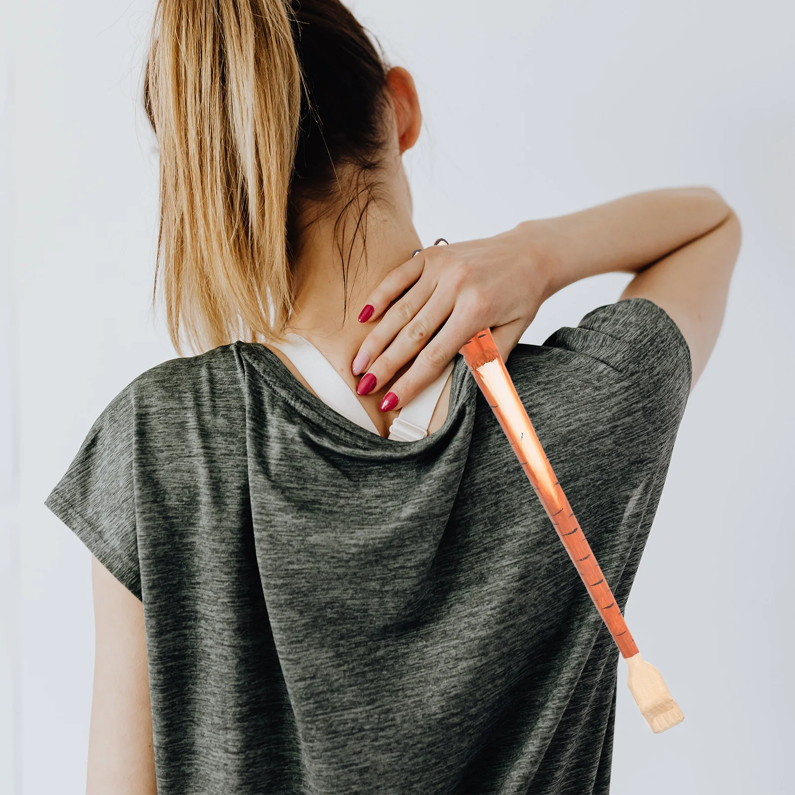 

Long Handle Cat Design Back Scratcher Wooden Massager Portable Animal Shaped Relief For Itching Adults Elderly Wood Massage Tool