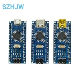 Mini / Type-C / Micro USB Nano 3.0 con il controller compatibile bootloader CH340 driver USB 16Mhz ATMEGA328P/PB per Arduino