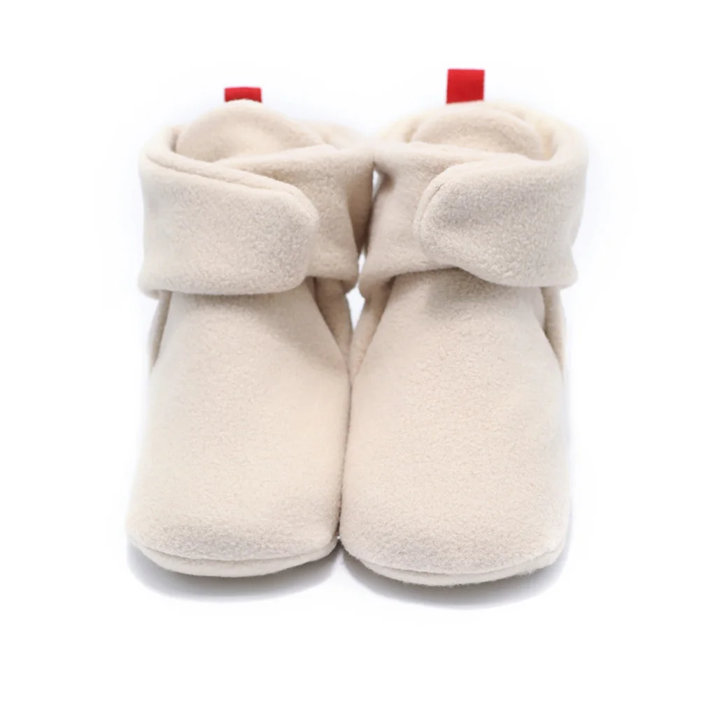 

Baby Sock Shoe Cozy Socks for Toddler Shoes Booties with Grippers Fleece Slipper
