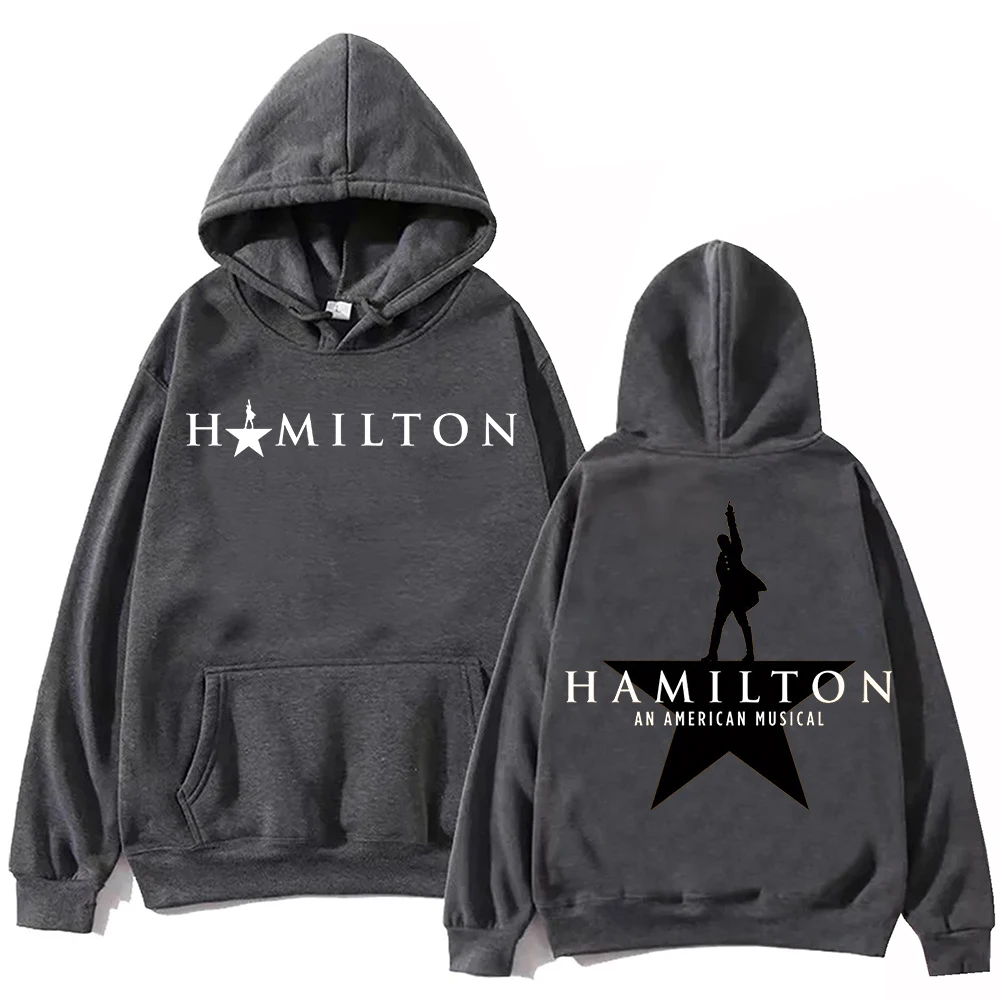 Hamilton: An American Musical Original Broadway Cast Hoodie Harajuku Hip Hop Pullover Tops Sweatshirt