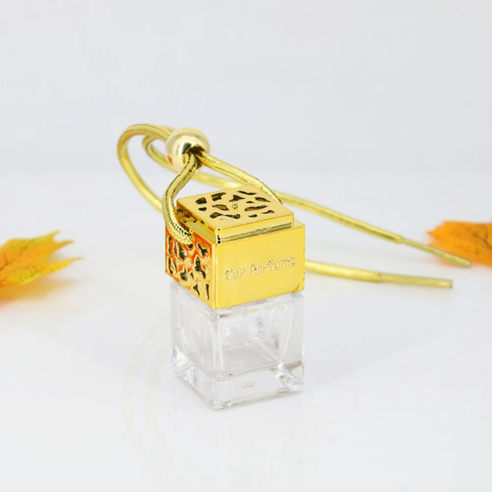

10 Pcs Car Fragrance Hanging Pendant Perfume Bottle Glass Essential Oil Sub-bottle