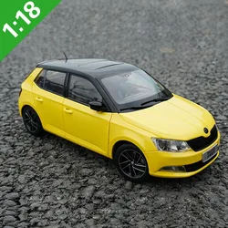 Original Box 1:18 High Meticulous Skoda Fabia Rapid Octavia KODIAQ Diecast Model Car For Collectibles Gift