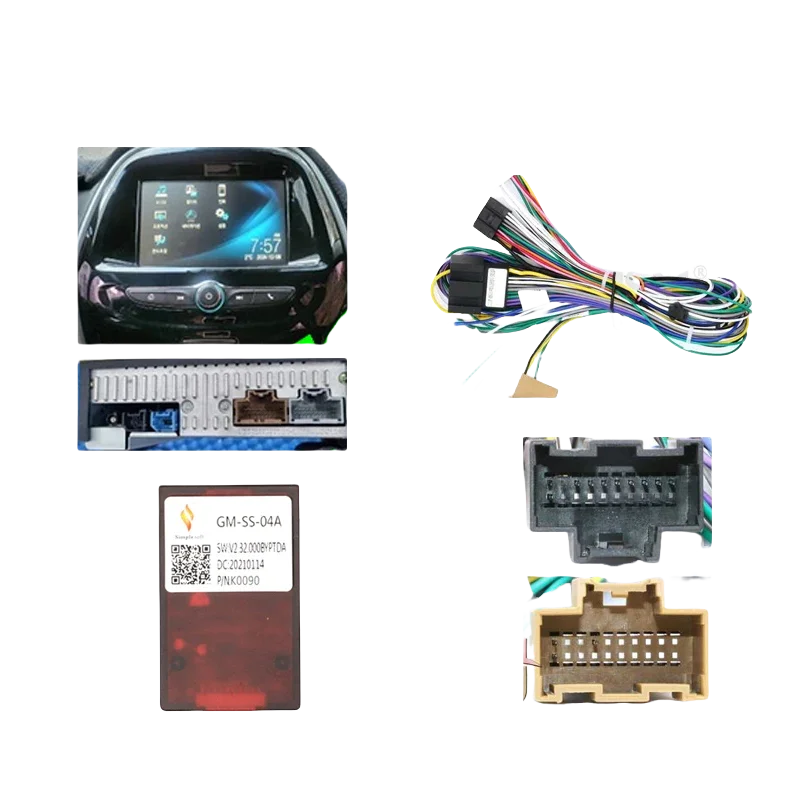 Pour CHEVROLET Daewoo Matiz/Spark/Beat 2015-2020 adaptateur de cadre d'autoradio câble de boîte Canbus Kit de panneau de montage de tableau de bord