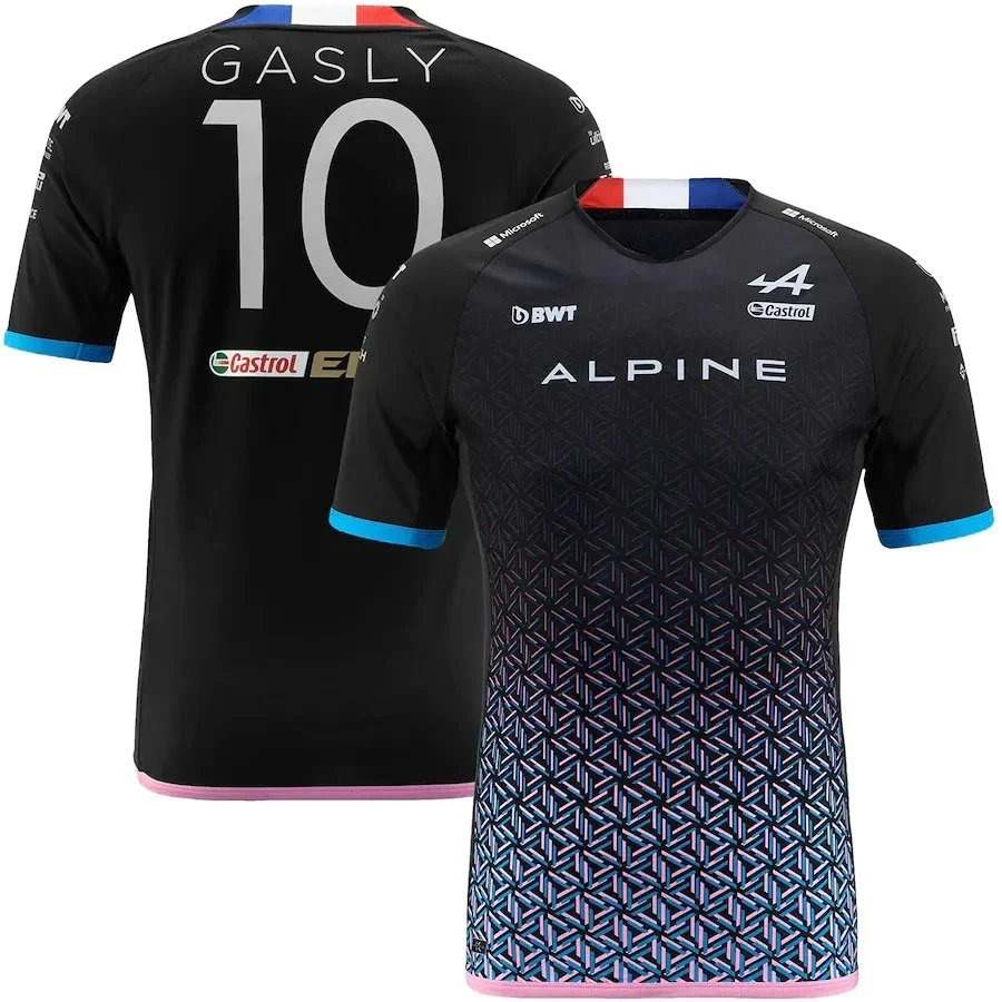 Camiseta Del Equipo Alpine Racing Driver Esteban Ocon N. ° 31 Y Pierre Gasly N. ° 10