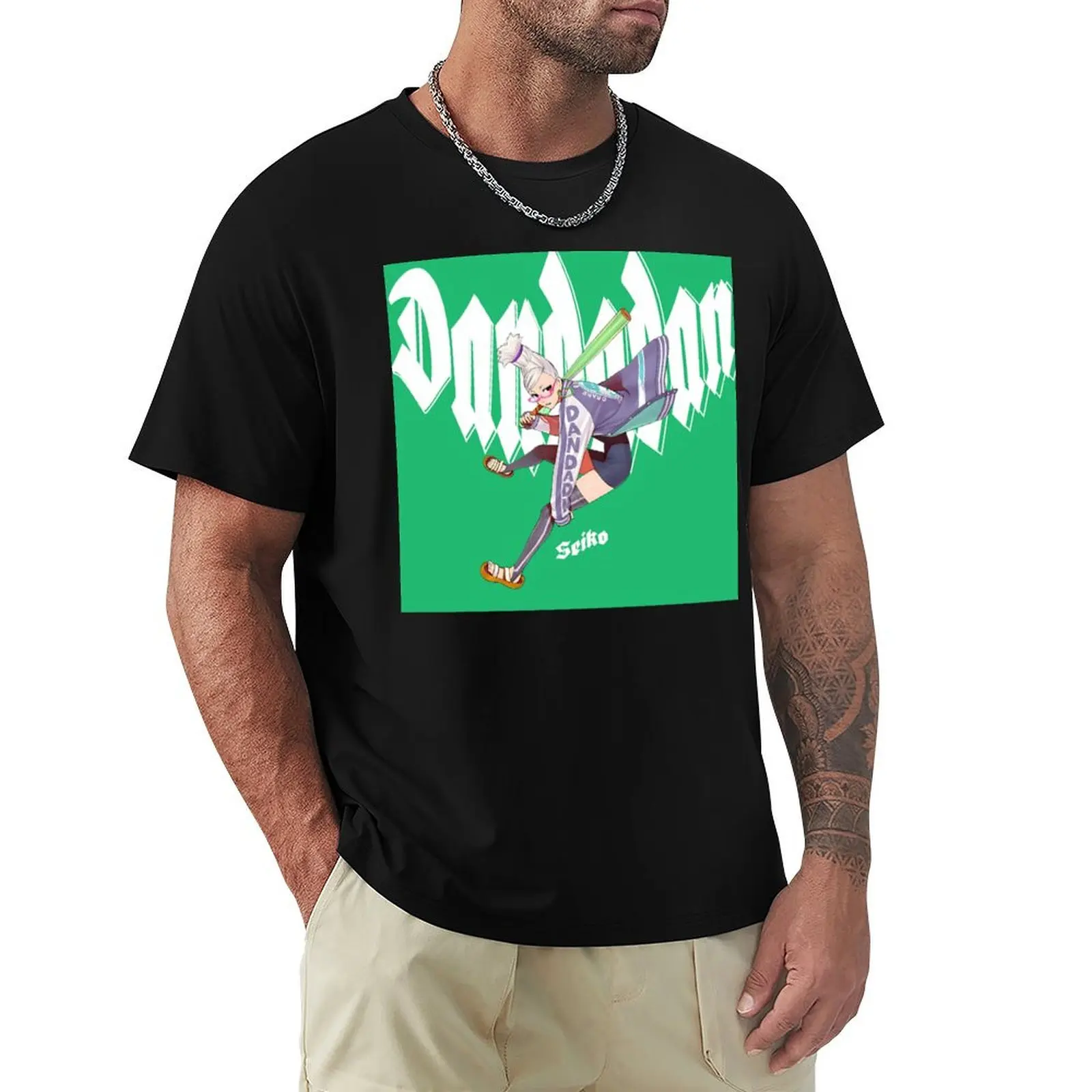 

Dandadan T shirt Seiko T-Shirt Big and Tall Short Sleeve Tee