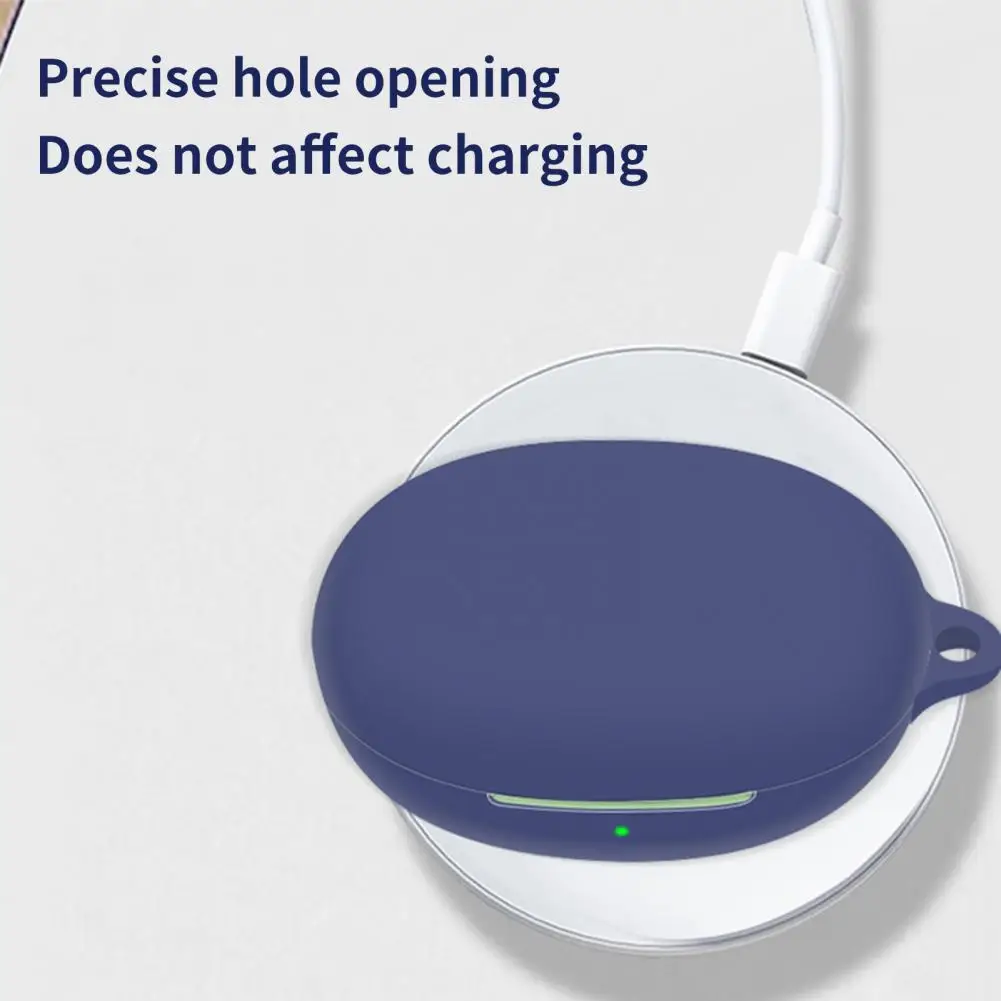 Custodia protettiva per auricolari compatibile con Bluetooth ecologico Anti-caduta per Realme Buds Q2S