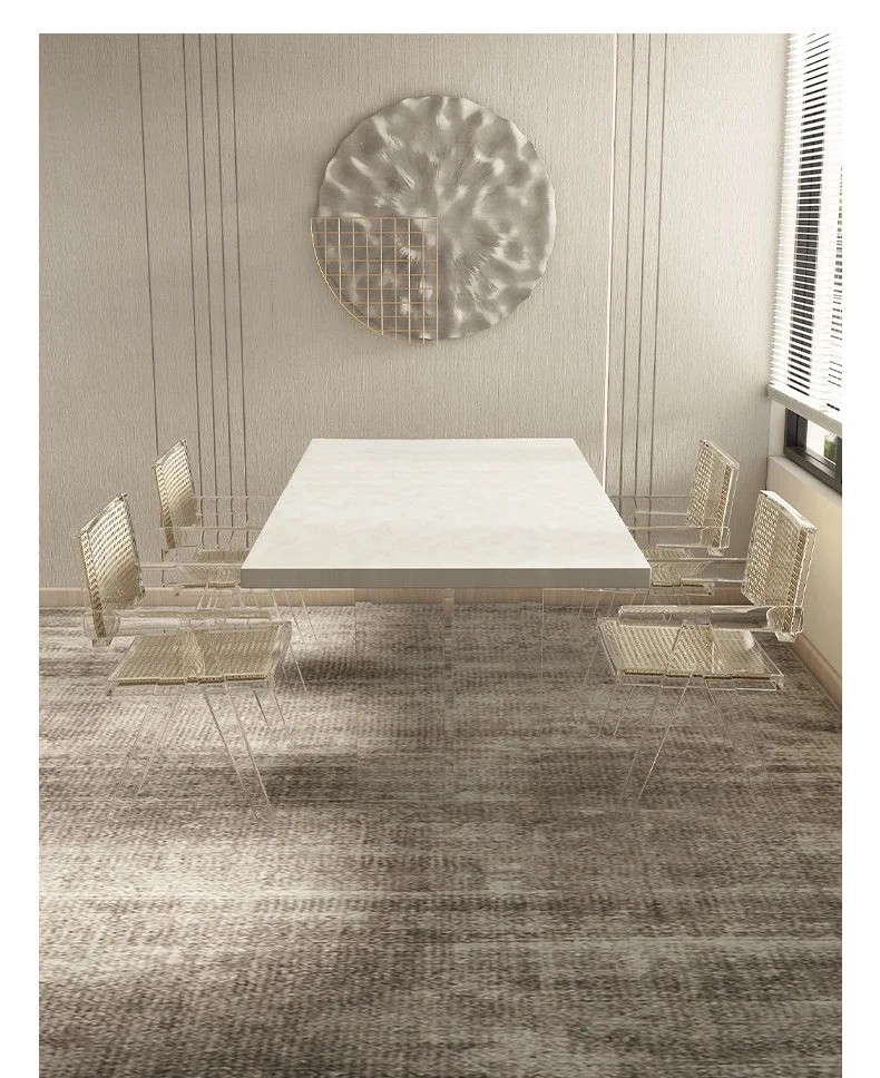 Transparent Chair Middle-Ancient Dining Table and Chair Living Room Modern Minimalist Creative Crystal Dining Chair Quiet Style