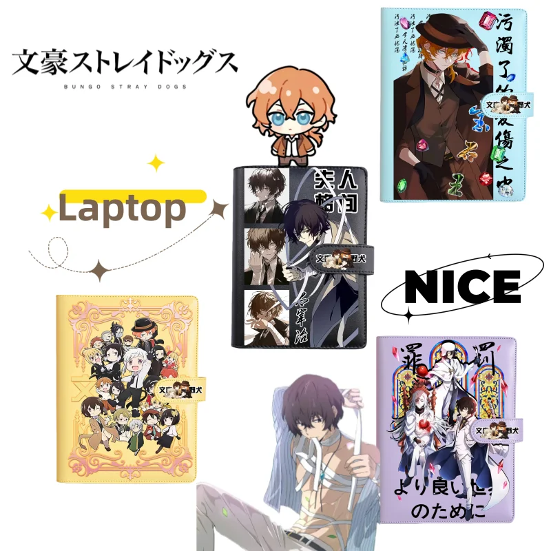 

Новый Bungou Stray Dogs Atsushi Nakajima Osamu Dazai, высококачественный блокнот с отрывными листами, милый студенческий мультяшный планировщик, подарок на день рождения