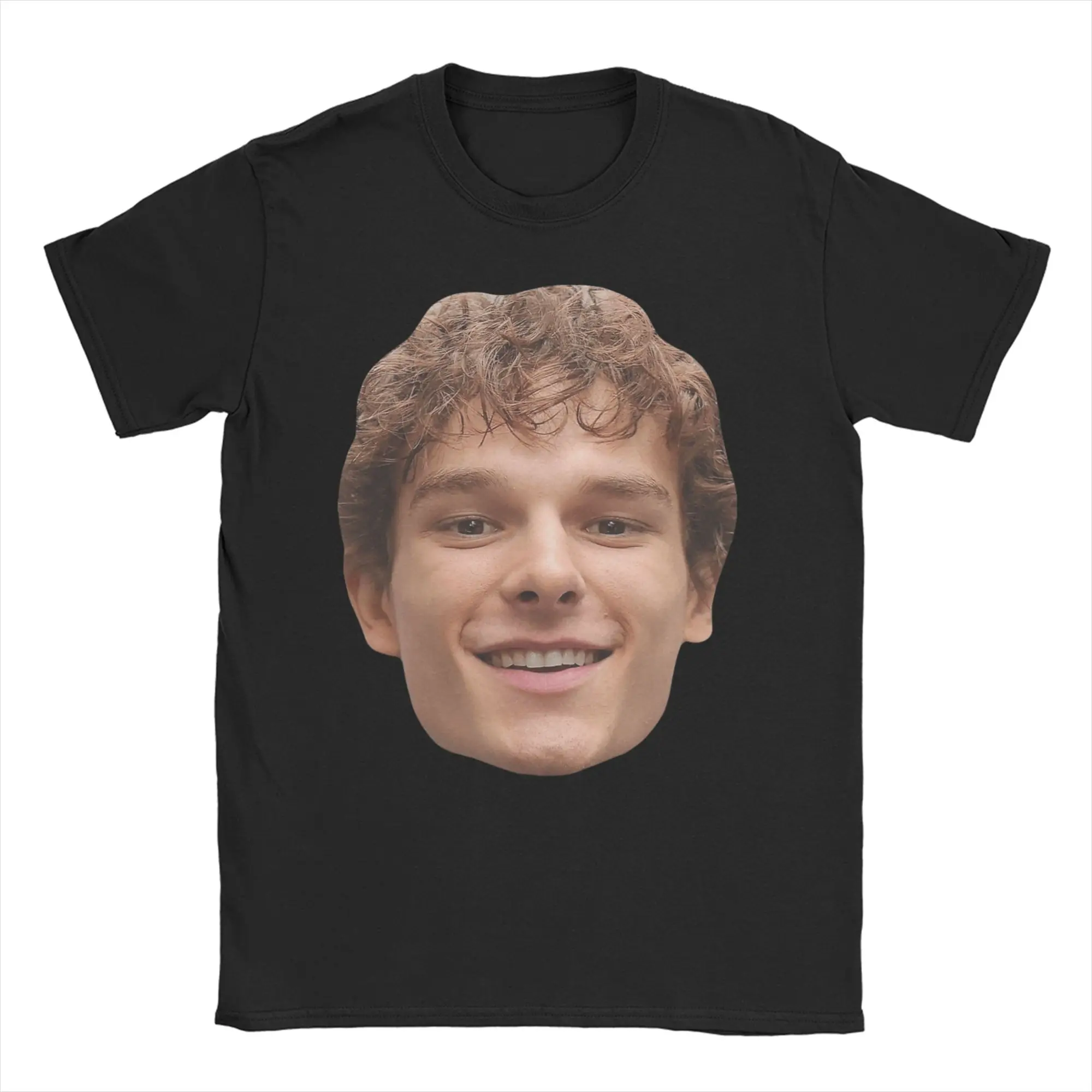 Men Women T-Shirts Mason Thames Face Funny Cotton Tees Short Sleeve T Shirts Round Neck Tops Printed