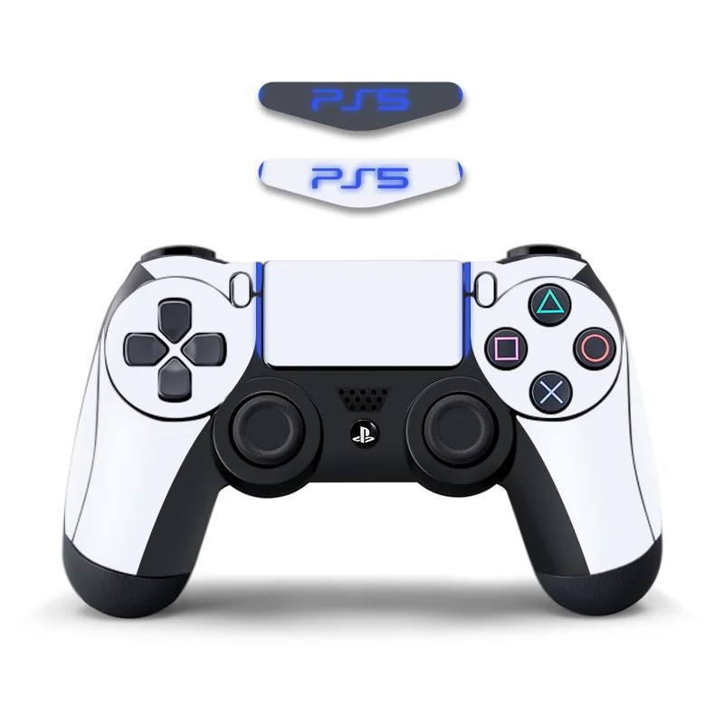غطاء ملصق حماية من جلد الضفدع البياني لجهاز PS4 Pro ملصق جلدي نحيف لملحقات وحدة تحكم ألعاب Sony PlayStation 4