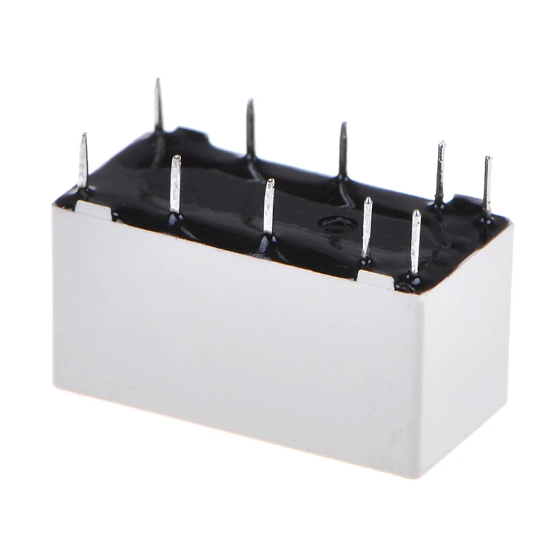 HFD2/005-S-L2-D 5V Coil Bistable DPDT Latching Relay, 30VDC 2A / 125VAC 1A