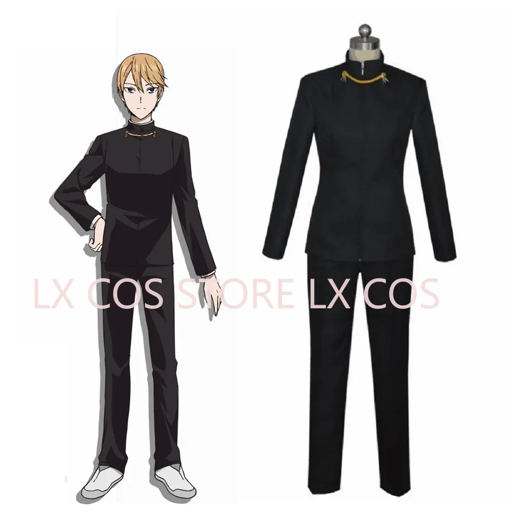 Unisex Anime Cos Kaguya-sama: Love Is War Shirogane Miyuki Cosplay Costumes Halloween Christmas Play Party Uniform Sets Suits