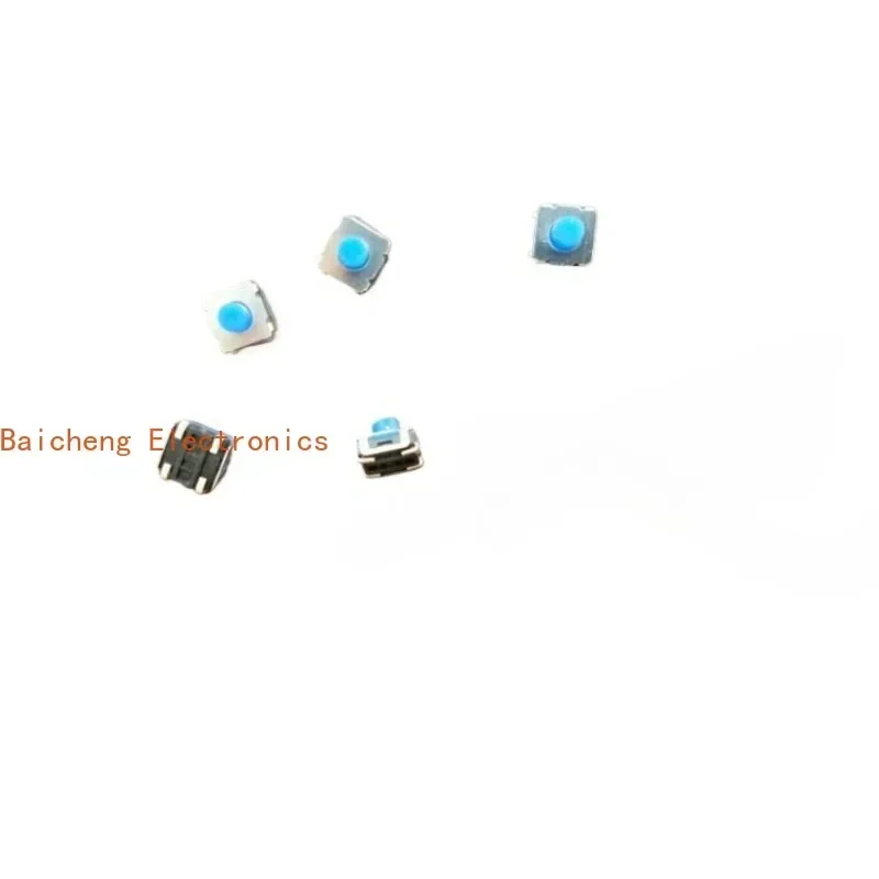 100PCS Car navigation audio waterproof dust touch button switch micro movement silicone head 6 * 6 * 5 patch 4-pin