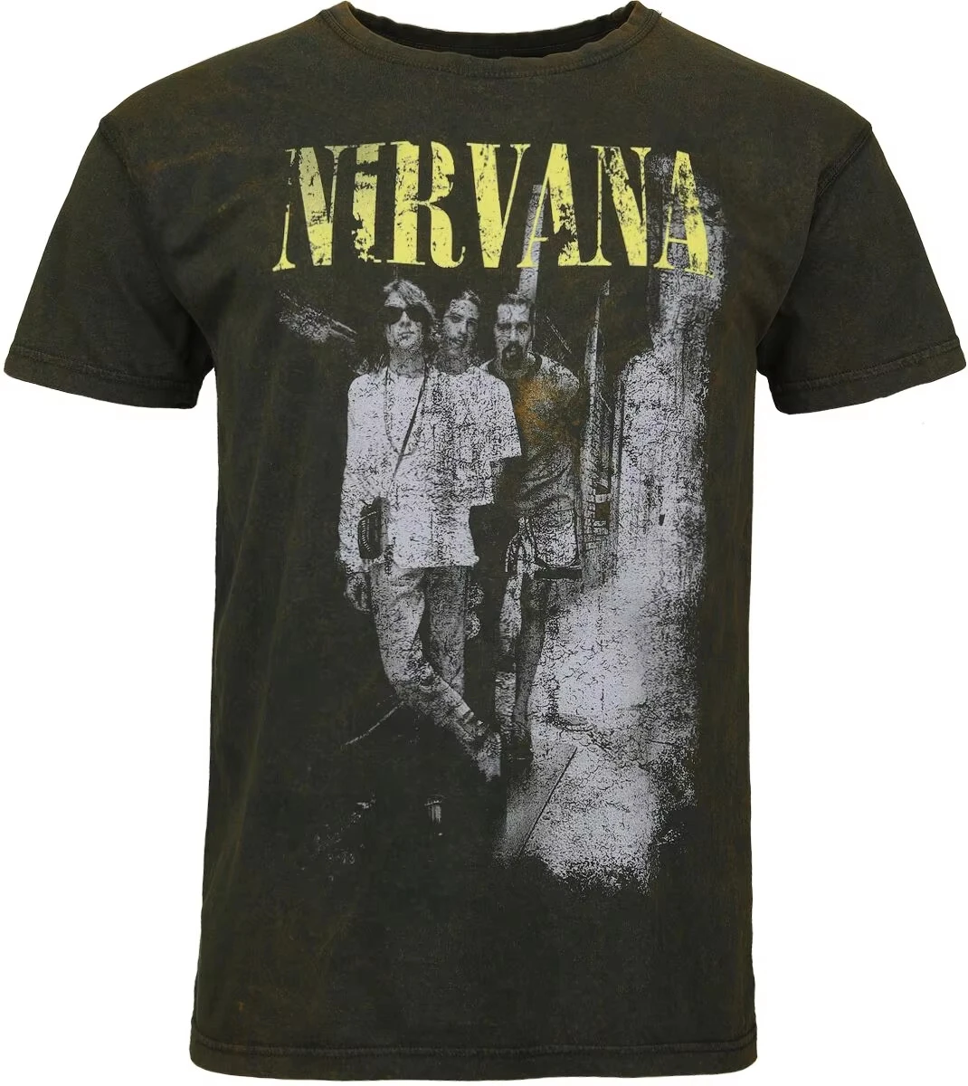 Nirvana T-Shirt Men Women Vintage Metal Rock Band Graphic Tee 100_ Cotton Summer Streetwear  Oversized Unisex Shirt Cotton soft