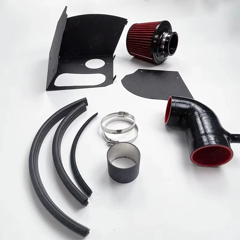 In Stock Direct Fit Replacement High Performance for A4 B9 2.0T 40 TFS 2015+ New Cold Air Intake Kit Aluminum Filter