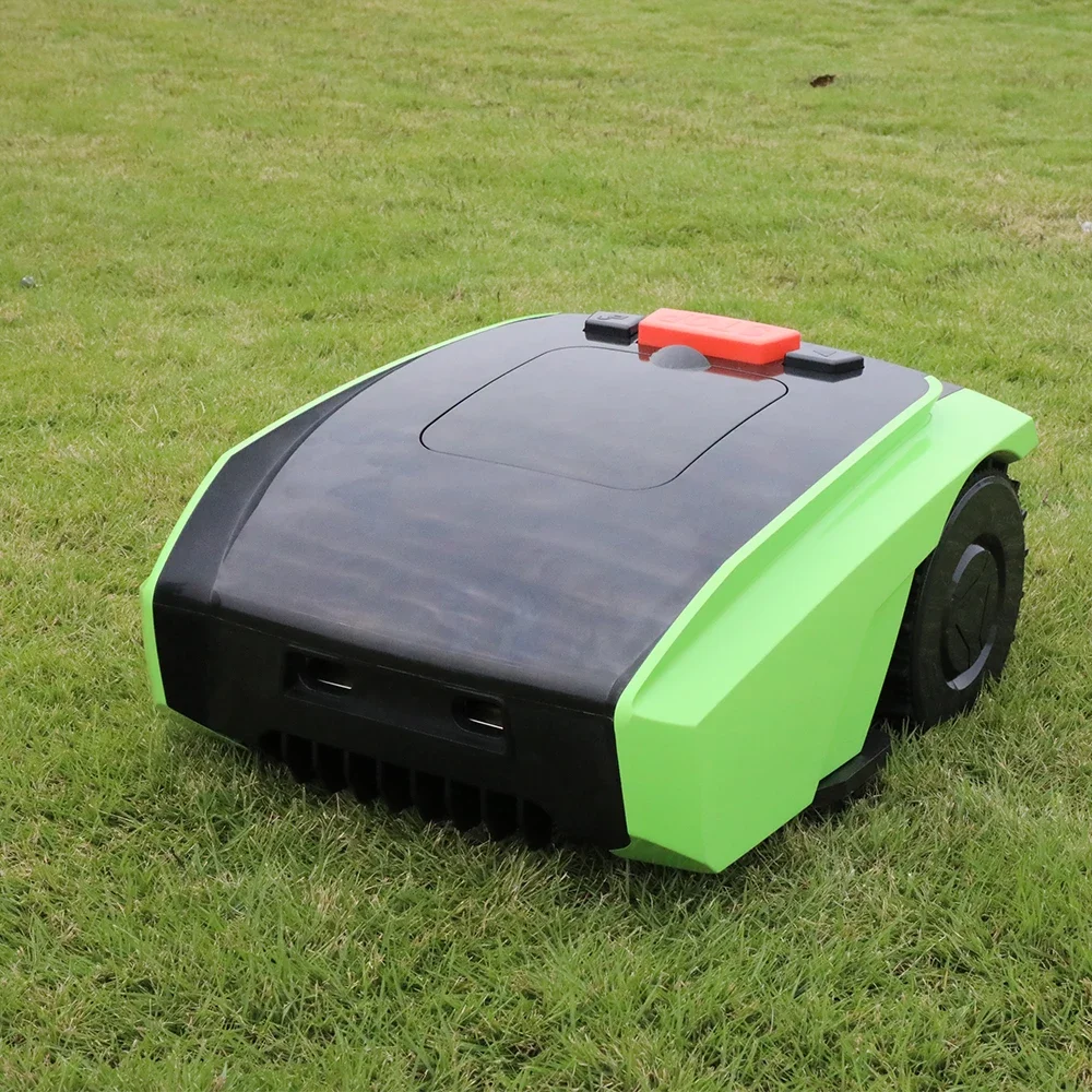 

Automatic Lawn Mower Robot with Charge Station 5Ah Mowing 1500 Square Meters