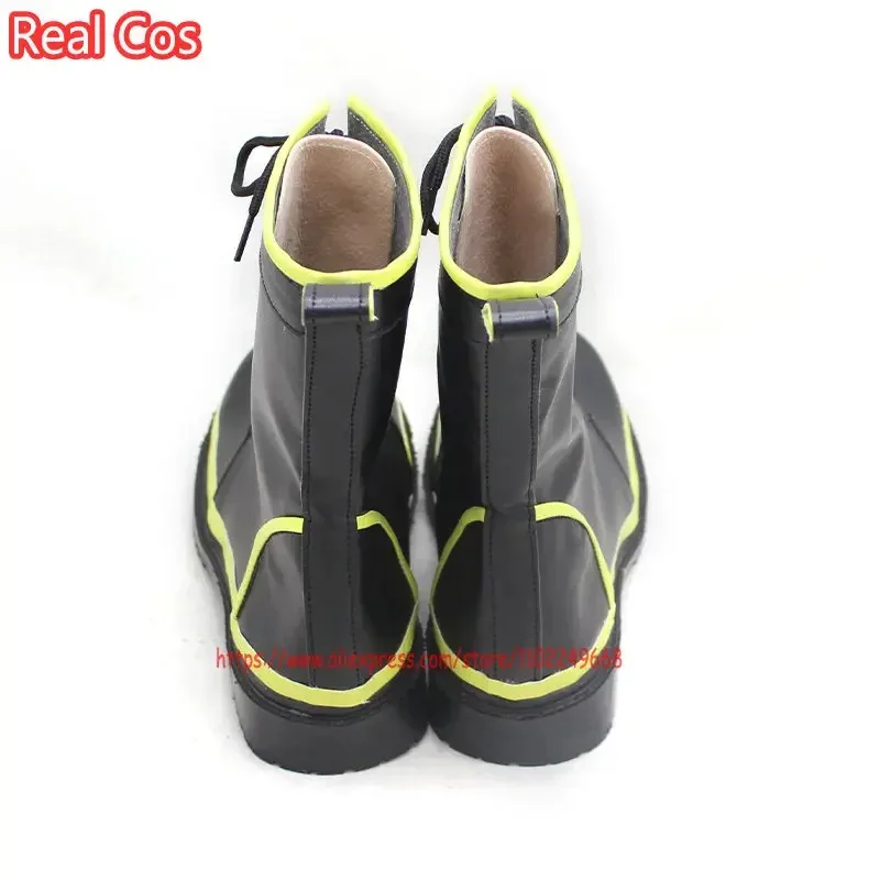 2025 أزياء RealCos Vtuber Nijisanji Noctyx Sonny Brisko التأثيرية أحذية الهالوين من جلد البولي يوريثان للنساء والرجال