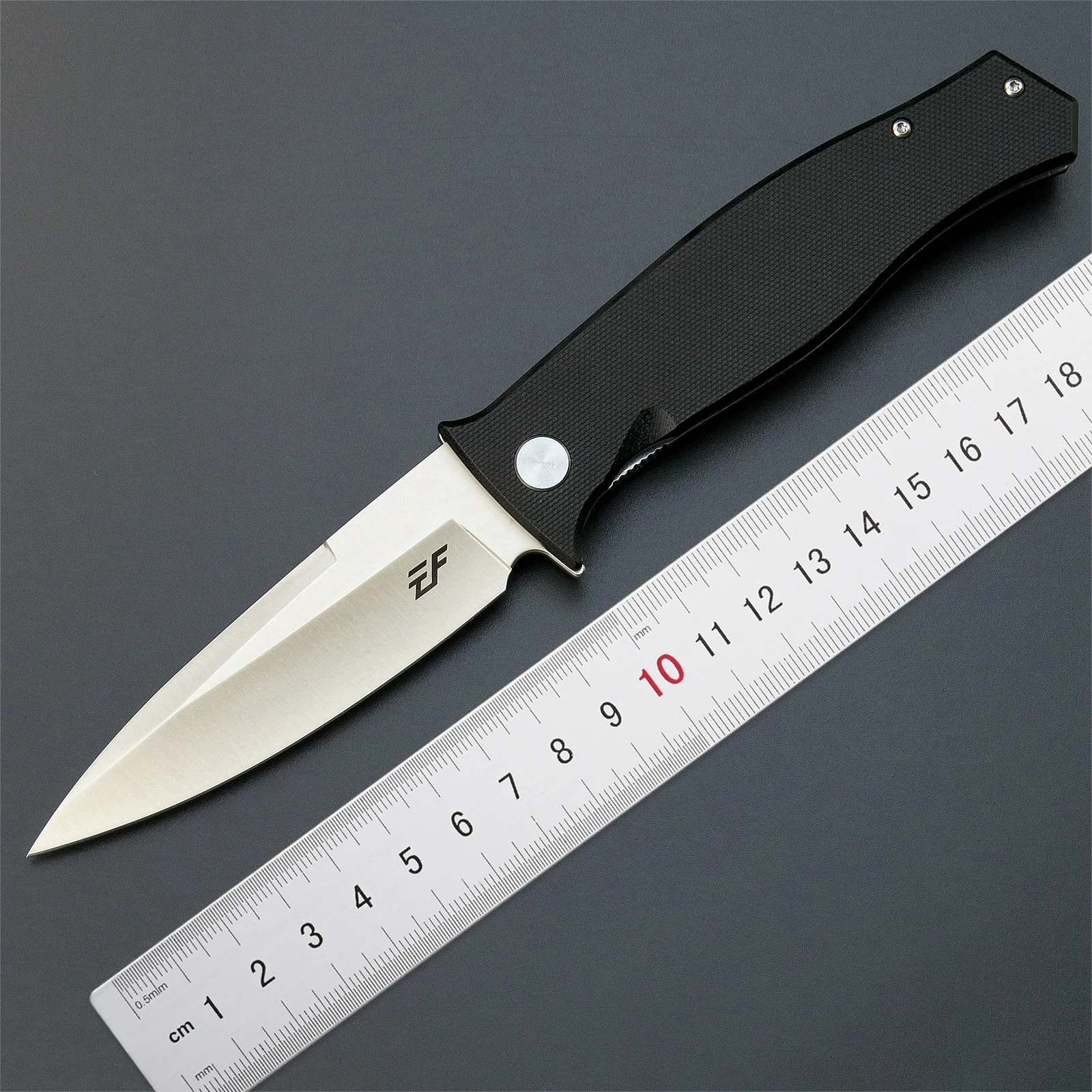 Eafengrow EF238 Pocket Knife D2 Steel Blade + G10 Handle Camping Survival Knife For Outdoor Tactical Knife EDC Tool