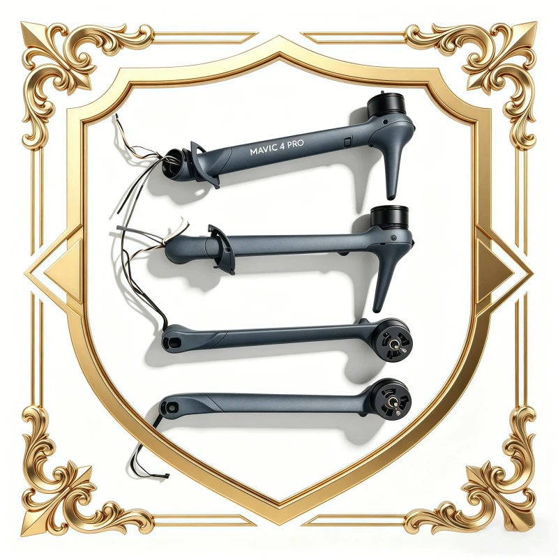 

Оригинальные запчасти для DJI Mavic 4 Pro: Защитные элементы для лучей с интегрированными передними и задними моторами для замены дрона