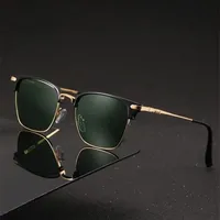 2025 Brand Designer Eyebrow Square Sunglasses Women Men Europe and US Classic Business Sun Glasses for Male Trending Eyeglasses