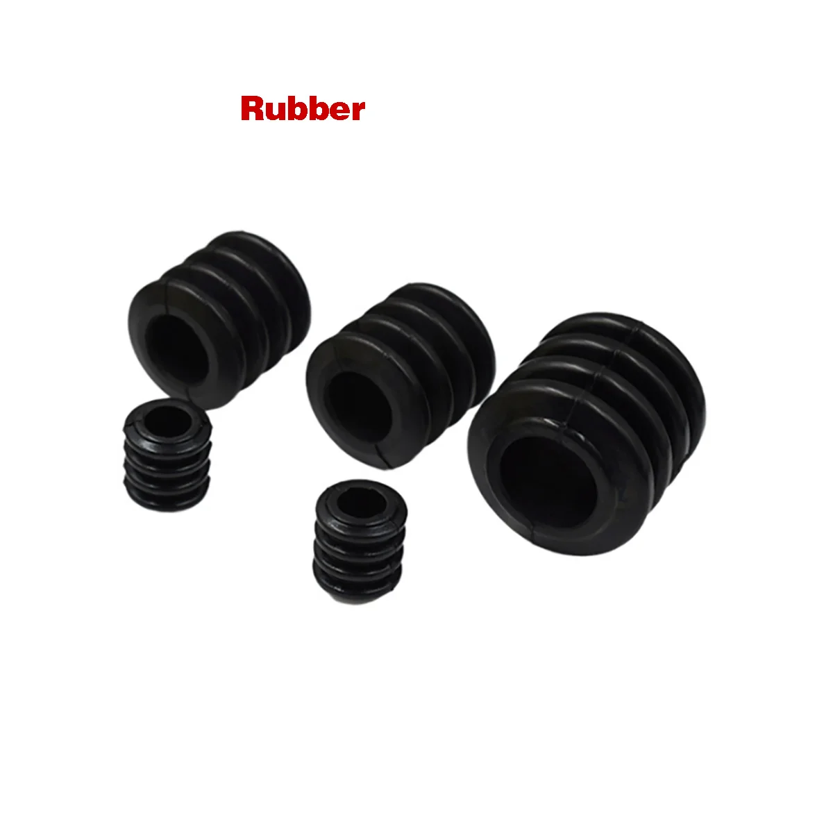 Rubber Integrated Damping Pad/Polyurethane Combined Damping Elastic Ring