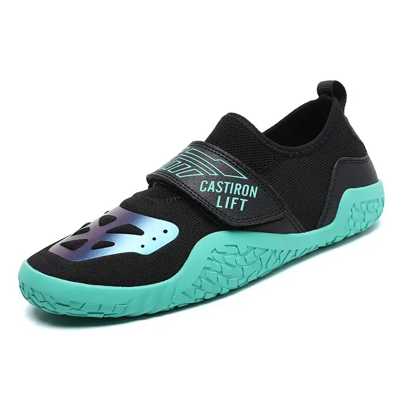 

New Style Weightlifting Shoes for Men Castiron Lift Powerlifting Shoes Balance Squat Hard Pull Shoes Indoor Fitness Sneakers