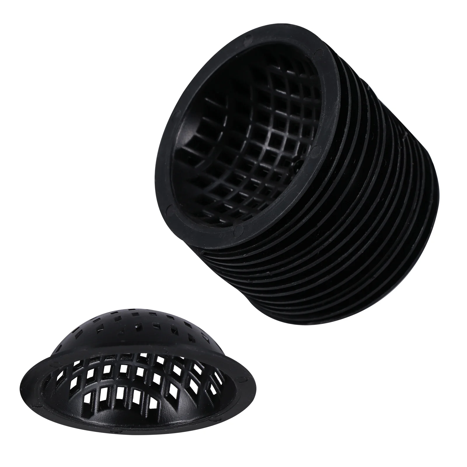 20 قطعة الزهرية أسفل منصات شبكية السلطانية شكل الصرف طوقا تنفس شبكة منصات التربة مانعة للتسرب ل بونساي الفجل الأخضر