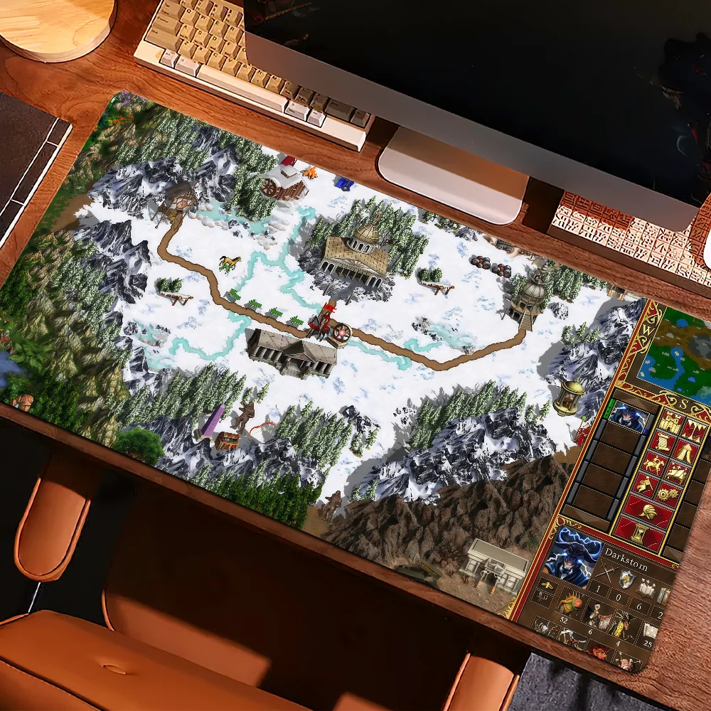 Mouse Might Magic Pad Anti-fray Home Heroes and Custom Ergonomic Office game of Rubber Large Desk Mat Keyboard PC Non-slip