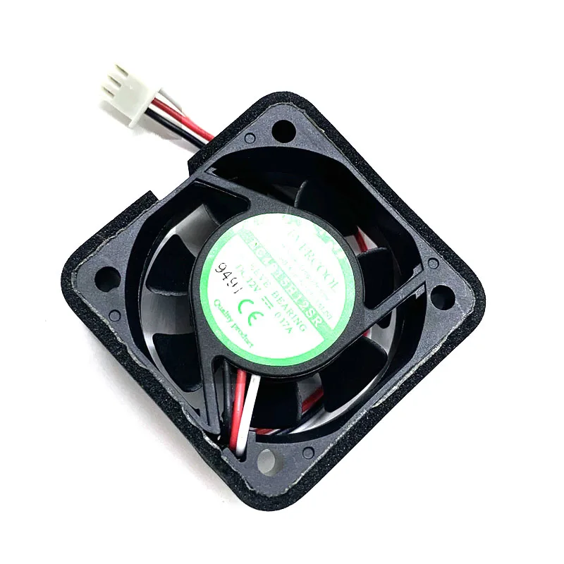 1pcs New 4015 40mm Fan 4cm 12V EC4015H12SR  EverCool 3-Wire 0.17A CPU Cooling Fan Machine Tool IPC Mini Cicro Cooler