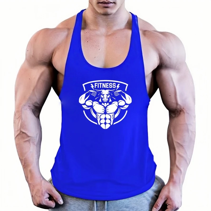 Stringer Vest for Men, Gym Muscle Fitness Tank, Bodybuilding Singlet, Fashion Summer Lightweight Sleeveless Workout Clothing