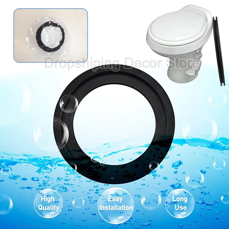 385311658 Prevent Leakage RV Toilet Seal Kit Durable Soft Rubber Gasket Kit Universal Toilet Flange Seal for Dometic 300 310 320