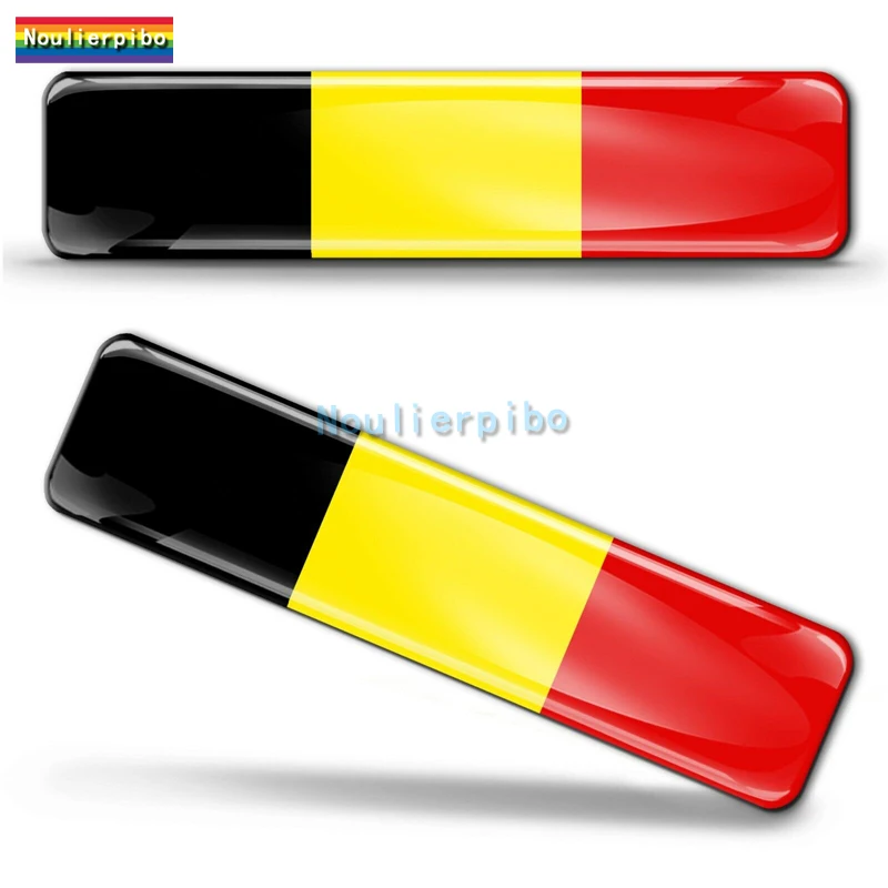 

3D Car Stickers Belgium Flag Stickers Epoxy Dome Stickers Car Window Windshield Accessories Vans Off-Road Bike Vinyl Decals