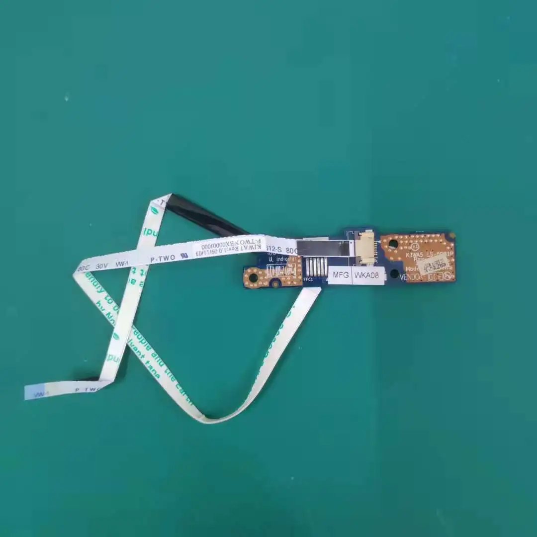 Power Switch Small Board LS-5081P NBX0000J000 KIWA5 For Lenovo ThinkPad G550 Laptop IO Board