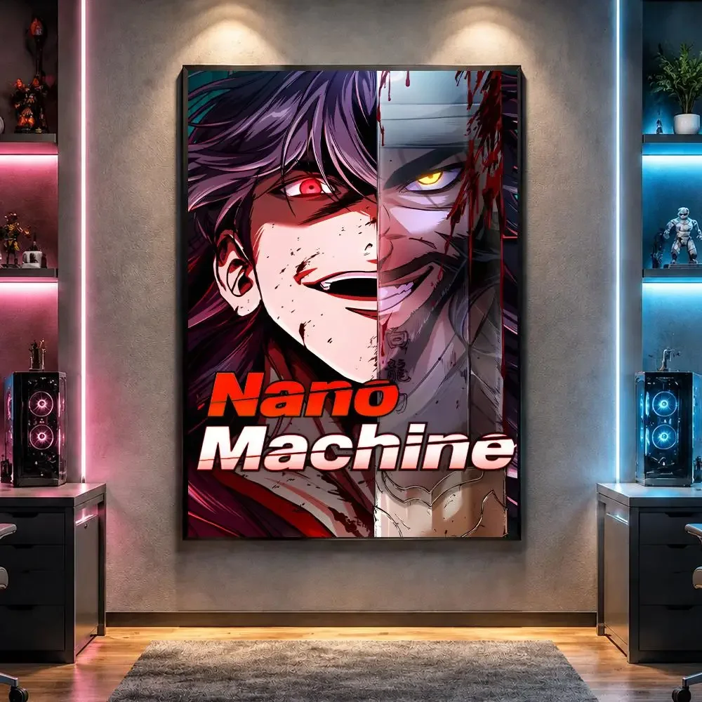 Manhwa N-Nano Machine Martial Fantasy Poster Wall Art Bedroom Living Room Dorm Bar Cafe Gym Studio Home Decor Gifts