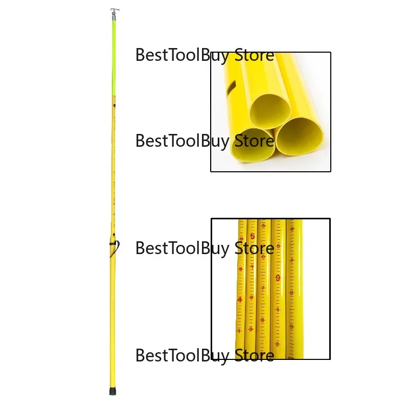 

Tool for cutting off fuse arresters with high voltage telescopic insulated joysticks 35ft triangular hot rod telescopic