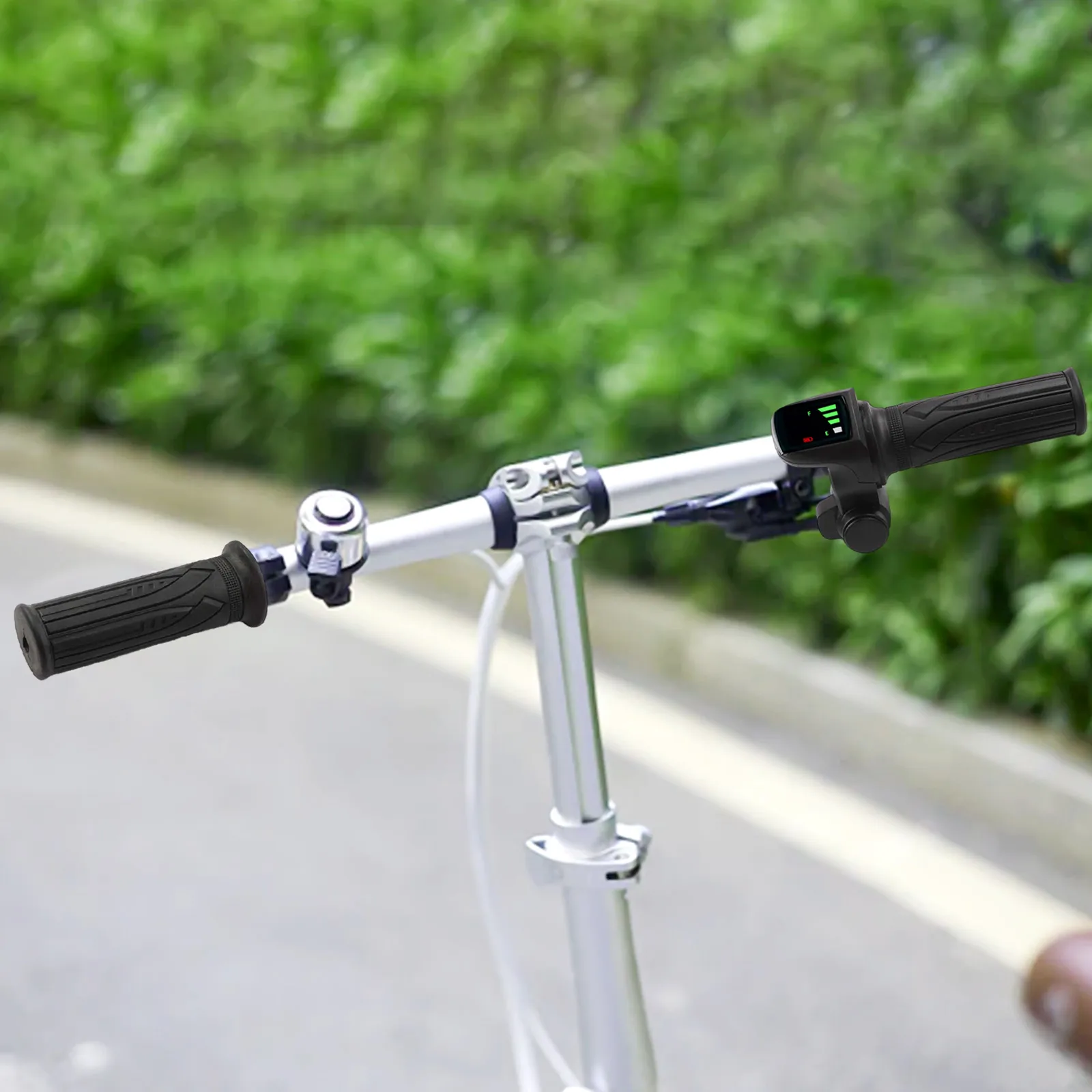 

Ручка дроссельной заслонки 48 В для электрического скутера с картой NFC, водонепроницаемый 6-контактный интерфейс управления для электровелосипеда и мотоцикла